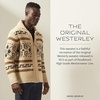 image:imagePendleton Mens The Original Westerley Wool Cable Knit Zip Cardigan SweaterTanBrown