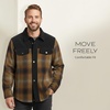 image:imagePendleton Mens Timberline Jacket Outdoor Shirt JacketOlive Brown Ombre