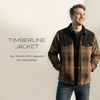 image:imagePendleton Mens Timberline Jacket Outdoor Shirt JacketOlive Brown Ombre