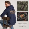 image:imagePendleton Mens Western Heritage Graphic HoodieNavy BlazerGold