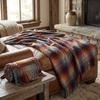 image:imagePendleton Motor Robe Wool Camping Blanket with Leather CarrierMerced