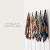 image:imagePendleton Oversized Jacquard Spa Towel 40 x 70 in 100 Cotton Bath TowelAqua