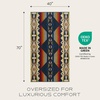 image:imagePendleton Oversized Jacquard Spa Towel 40 x 70 in 100 Cotton Bath TowelCreekside
