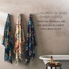 image:imagePendleton Oversized Jacquard Spa Towel 40 x 70 in 100 Cotton Bath TowelLos Ojos Black