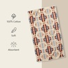 image:imagePendleton Oversized Jacquard Spa Towel 40 x 70 in 100 Cotton Bath TowelWhite Sands Tan