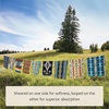 image:imagePendleton Oversized Jacquard Spa Towel 40 x 70 in 100 Cotton Bath TowelWhite Sands Tan