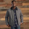 image:imagePendleton Tahoma Mens Trucker Jacket in Big Sky CanvasAsh