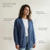 image:imagePendleton Textured Sierra Springs Cardigan 100 CottonNavy