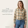 image:imagePendleton The Perfect One Pocket Shirt for WomenIvory Multi Plaid