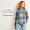 image:imagePendleton The Perfect One Pocket Shirt for WomenLight Blue Ombre