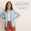 image:imagePendleton The Perfect One Pocket Shirt for WomenSea Blue