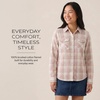 image:imagePendleton The Perfect Two Pocket Lightweight Flannel Shirt for WomenIvory Multi Plaid