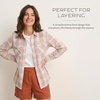image:imagePendleton The Perfect Two Pocket Lightweight Flannel Shirt for WomenIvory Multi Plaid