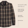 image:imagePendleton Trail Shirt 100 Wool Long Sleeve Shirt for Men SoftRustWhite Plaid
