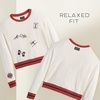 image:imagePendleton Womens Embroidered Graphic French Terry SweaterIvory