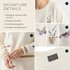 image:imagePendleton Womens Embroidered Graphic French Terry SweaterIvory Coastal