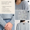 image:imagePendleton Womens Embroidered Graphic French Terry SweaterSage