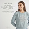 image:imagePendleton Womens Embroidered Graphic French Terry SweaterSage