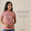 image:imagePendleton Womens Graphic TShirt 100 Cotton Soft Lightweight Casual TeeDusty Rose  Rodeo Ready