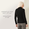 image:imagePendleton Womens Merino Classic Turtleneck Sweater 100 Merino WoolBlack