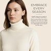 image:imagePendleton Womens Merino Classic Turtleneck Sweater 100 Merino WoolIvory