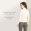 image:imagePendleton Womens Merino Classic Turtleneck Sweater 100 Merino WoolIvory