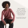 image:imagePendleton Womens Shetland 100 Wool Crewneck Sweater Soft Knit PulloverDark Rose Heather