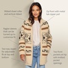 image:imagePendleton Womens Westerley Cardigan Iconic Pattern Soft Wool Knit SweaterTanBrown
