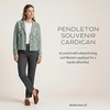 image:imagePendleton Womens Western Souvenir CardiganSeafoam Heather