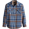 image:imagePendleton Canyon Mens Shirt Long Sleeve Flannel Shirt 100 Virgin Wool  Regular FitBlueTan Ombre