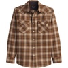 Taupe/Gold Plaid