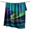 image:imagePendleton Jacquard Napped Throw Blanket WoolCotton Blend 64 x 80 inNorthern Lights