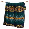 image:imagePendleton Jacquard Napped Throw Blanket WoolCotton Blend 64 x 80 inWildland Heroes