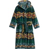 image:imagePendleton Mens 100 Cotton Plush Terry Velour RobeWildland Heroes Green