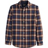 image:imagePendleton Mens Lodge Shirt  Warm and Durable Wool Flannel Shirt for MenNavyCopper Plaid