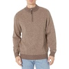 image:imagePendleton Mens Mens Shetland Wool Half Zip SweaterCoyoteTan