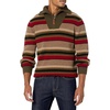 image:imagePendleton Mens Merino 14 Zip SweaterMineral Umber Camp Stripe