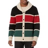 image:imagePendleton Mens Ranger Stripe Lambswool CardRanger Stripe BlackRedGreen