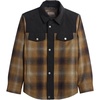 image:imagePendleton Mens Timberline Jacket Outdoor Shirt JacketOlive Brown Ombre