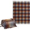 image:imagePendleton Motor Robe Wool Camping Blanket with Leather CarrierMerced