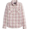 image:imagePendleton The Perfect Two Pocket Lightweight Flannel Shirt for WomenIvory Multi Plaid