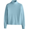 image:imagePendleton Womens Merino Classic Turtleneck Sweater 100 Merino WoolSea Blue