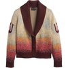 image:imagePendleton Womens Western Scenic Cardigan  100 Cotton Knit Sweater Jacket Ribbed Collar WashableSunrise Ombre
