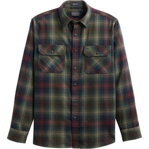 image:imagePENDLETON Mens Burnside Flannel ShirtGreen Multi Plaid