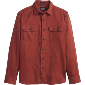 image:imagePENDLETON Mens Burnside Flannel ShirtRed Donegal Heather