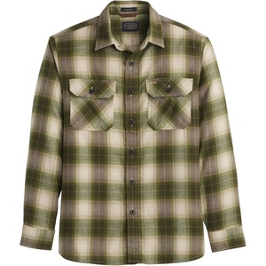image:imagePENDLETON Mens Burnside Flannel ShirtTanOlive Plaid