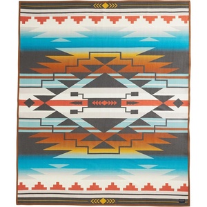 image:imagePendleton American Indian College Fund Throw Blanket 64 x 80Turquoise  N7 7 Generations