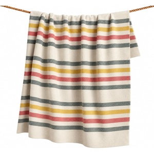 image:imagePendleton EcoWise 100 Wool Blanket Responsibly Sourced Heirloom QualityVintage Glacier