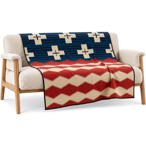 image:imagePendleton Jacquard Unnapped Twin Blanket 64 x 80 in Heirloom Virgin WoolBrave Star