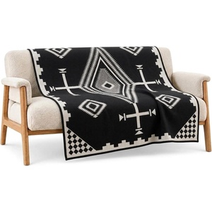 image:imagePendleton Jacquard Unnapped Twin Blanket 64 x 80 in Heirloom Virgin WoolLos Ojos